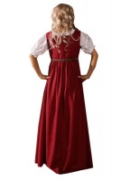 Ladies Medieval Tudor Serving Wench Costume Size 14 - 16